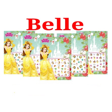 Stiker sticker kuku nail art anak princess disney mainan