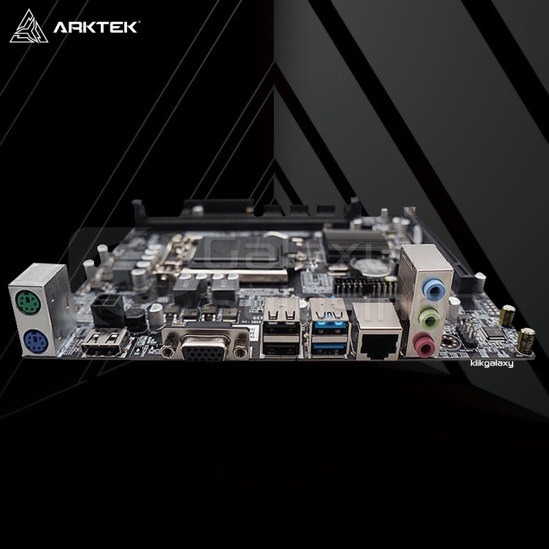 ARKTEK H110M EG Alpha Force Intel LGA1151 H110 DDR4 Motherboard