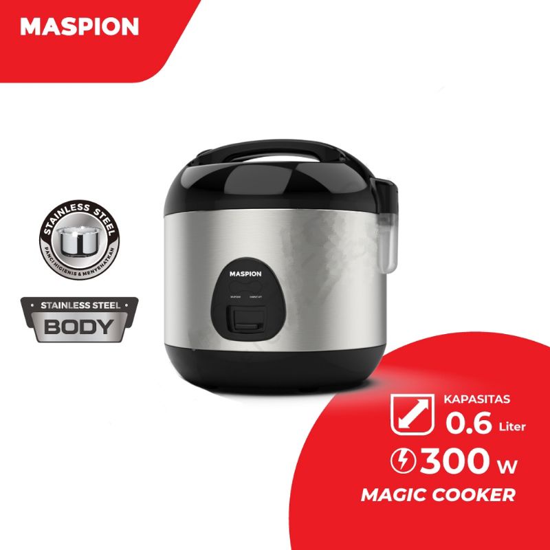 MASPION RICE COOKER 0.6 LITER MRJ 0623