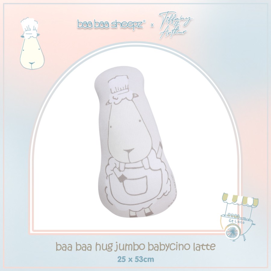 Baa Baa Sheepz Hug Buddy Jumbo 25x53cm