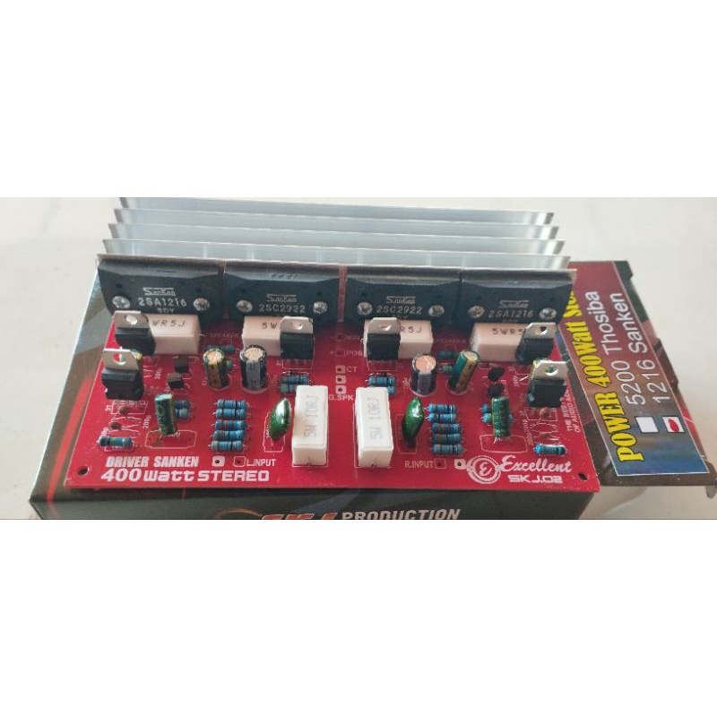 Power 400w stereo sanken