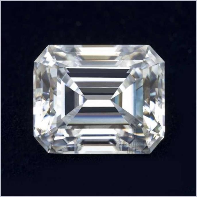 Berlian Batu Moissanite Color D Asli Sertifikat GRA
