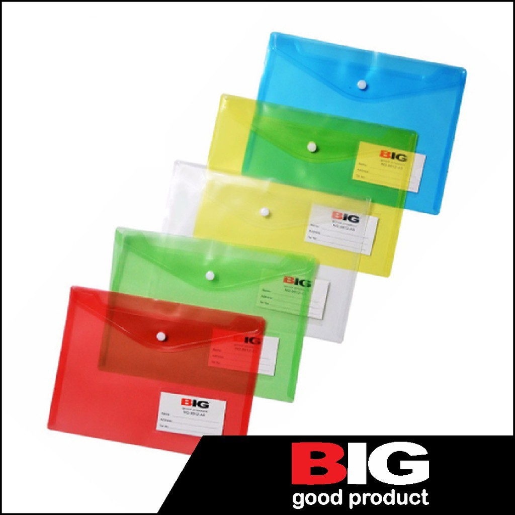 

(PCS) MAP PLASTIK KANCING MERK BIG FOLIO