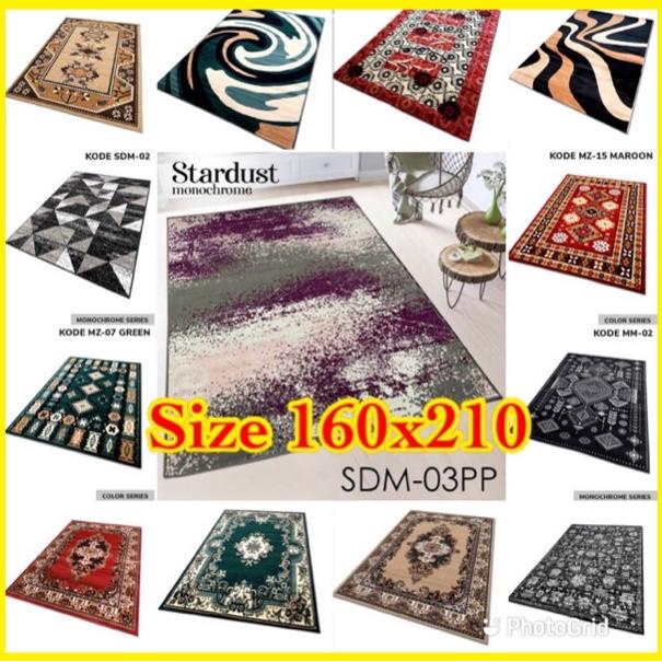 Karpet Lantai Permadani Stardust 160x210