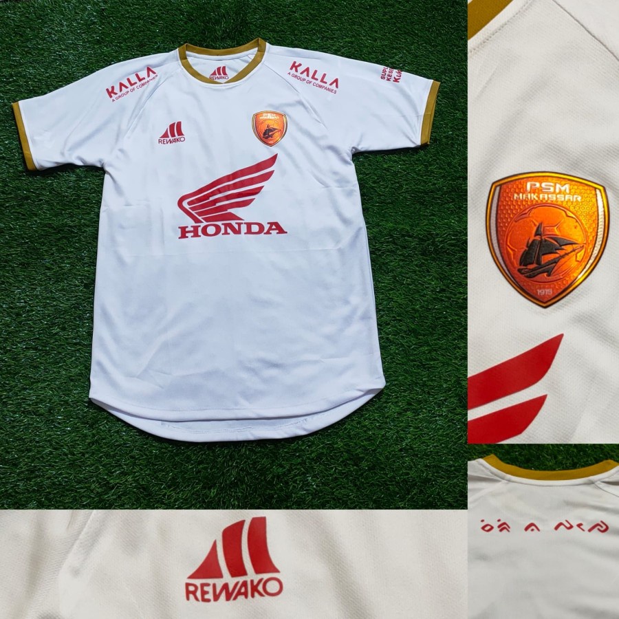 JERSEY SEPAK BOLA & FUTSAL PRIA PSM MAKASSAR AWAY 2022-2023 GRADE ORI