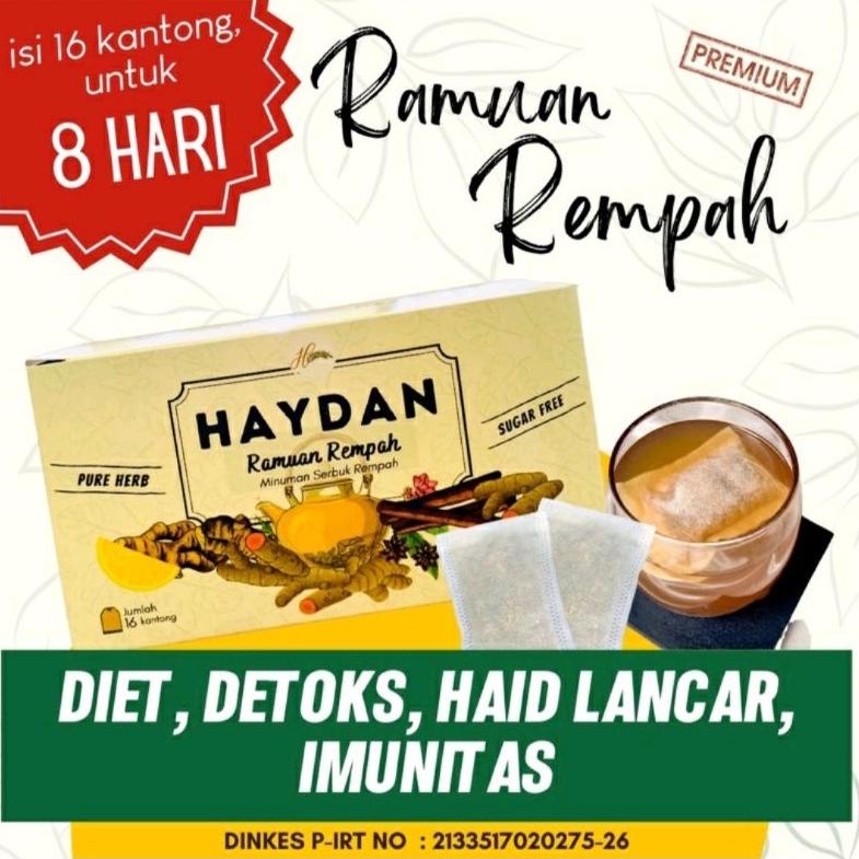 

【murah】 Teh Detox | Teh Celup Rempah | JSR | Imunitas | Ramuan Rempah Haydan