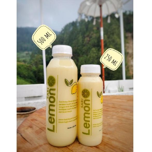 

Terbaru Sari lemon fresh 500ml 100% murni air lemon diperas dan digiling dengan kulitnya