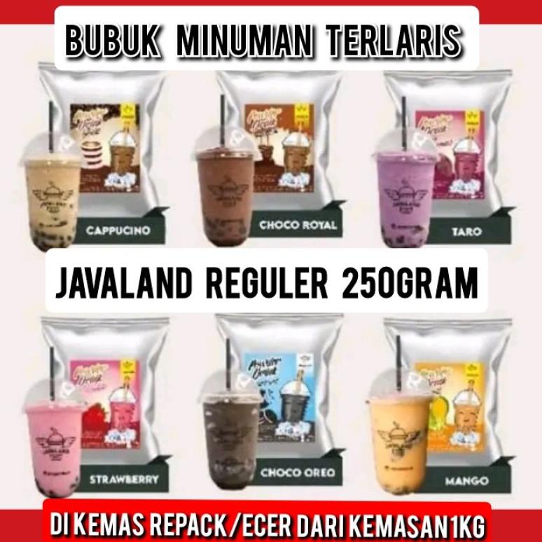 

⚡GROSIR⚡ Javaland Bubuk Minuman Aneka Rasa Kemasan 250Gr Gram Serbuk Powder Bobba