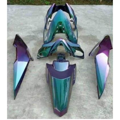 BODY HALUS HONDA BEAT NEW FI ESP ECO STREET 2019 HIJAU BUNGLON CUSTOM WARNA VARIASI