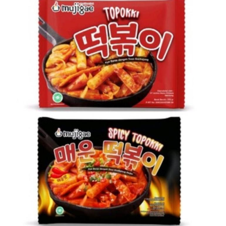 

COD✔️ Mujigae TOPOKKI Korean original / spicy 180 gram