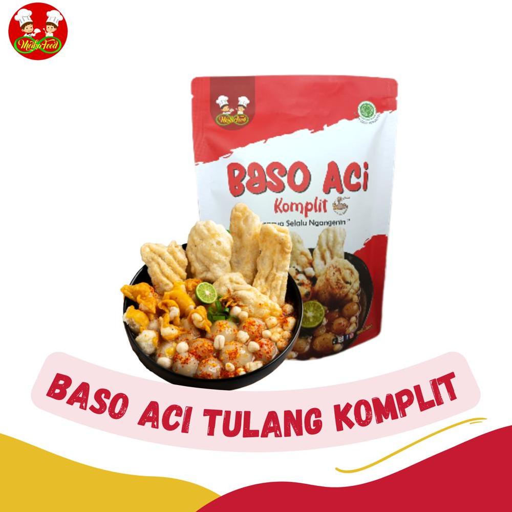 

✔✔SALE✔✔ Moikafood Baso aci Instan/Komplit 200gr frozen food, cemilan makanan instan