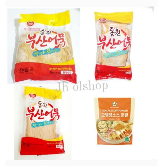 

8.8 Odeng korea / fish cake - dongwon dan soup powder100g. 200g.500g.1kg.