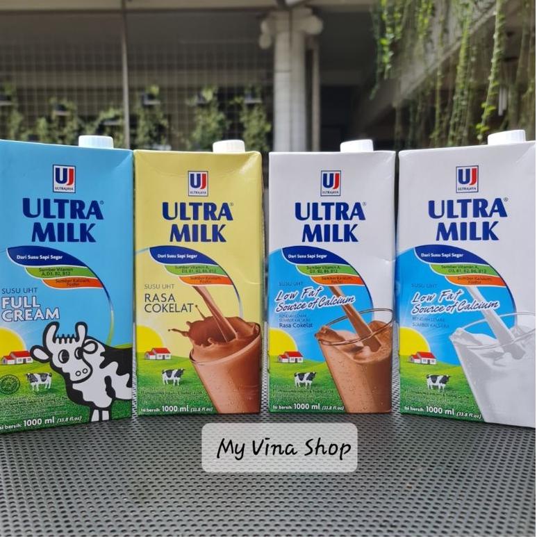 

⚡GROSIR⚡ Susu Ultramilk UHT 1000 ml / 1L