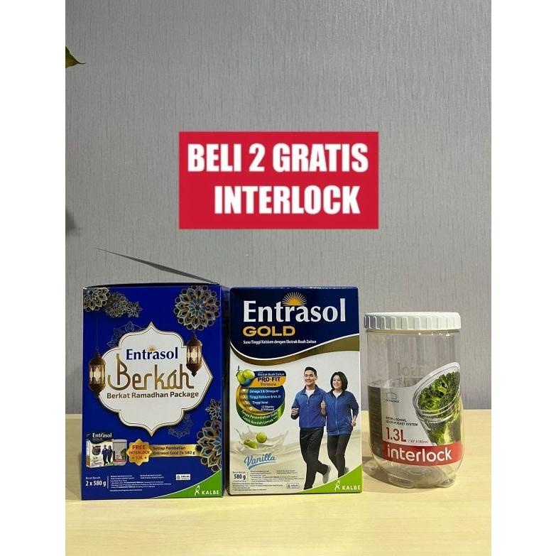 

Terbaru 3.3 Entrasol Gold 580 gr beli 2 gratis interlock