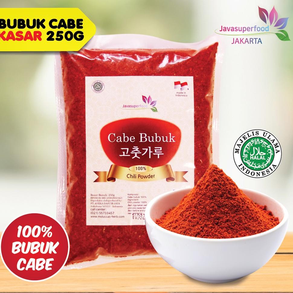 

Ready Stok BUBUK CABE KASAR / CHILI POWDER KOREA 250g