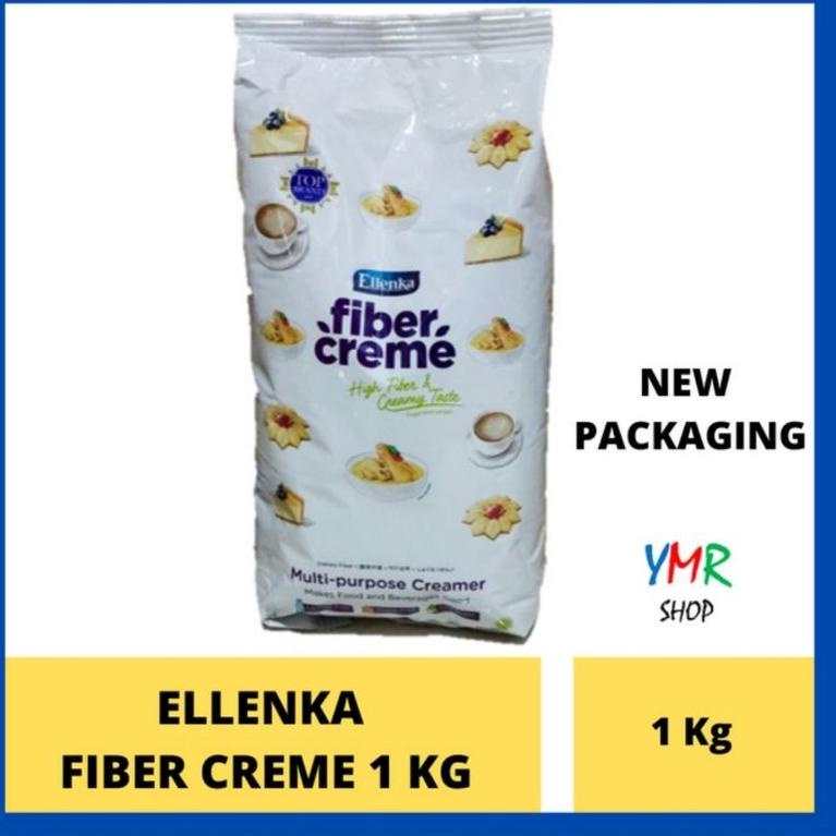 

ORIGINAL% Fiber Creme 1kg Ellenka Cream Fibercreme Pengganti Santan Multi Purpose Gluten Free Mocaf