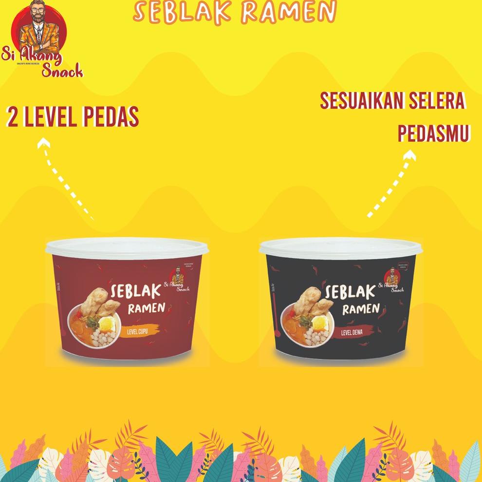 

✔✔SALE✔✔ SEBLAK RAMEN INSTAN BY SI AKANG SNACK SEHOT GEPREK KYLAFOOD LOKASAJI BAPER BOCI OLEH GARUT FROZEN