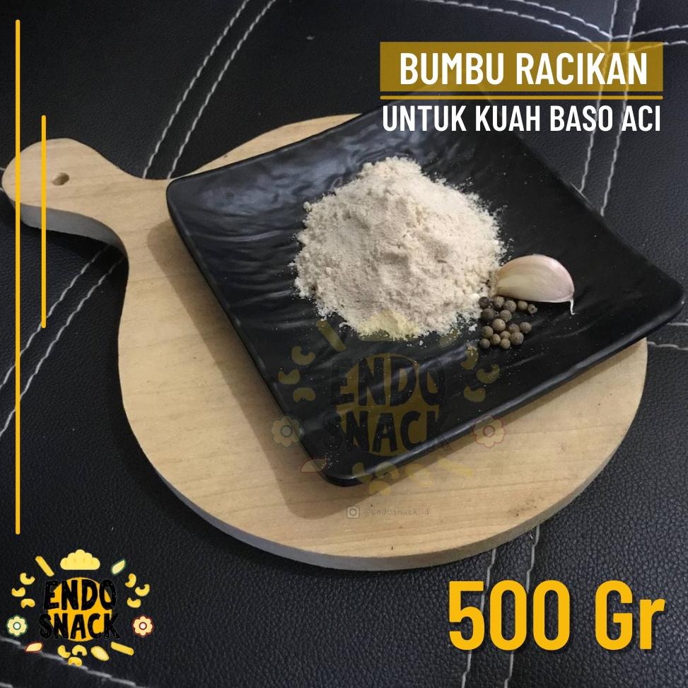 

Terlaris 500gr BUMBU Baso Aci bumbu penyedap racikan untuk baso aci atau cuanki instan dengan REMPAH Khas Dari ENDOSHOP