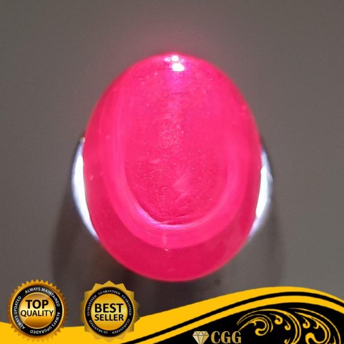 Batu Akik Kecubung Wulung Hitam Tembus Senter