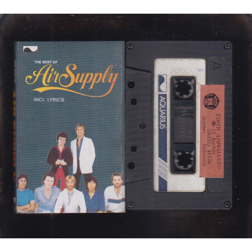 KASET THE BEST OF AIR SUPPLY INCL LYRICS