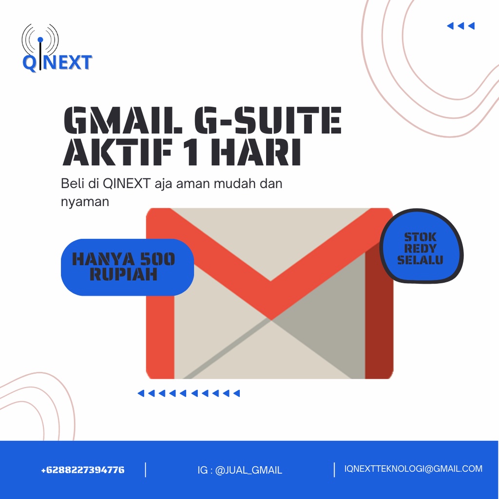 gmail gsuite non otp aktif 1 hari