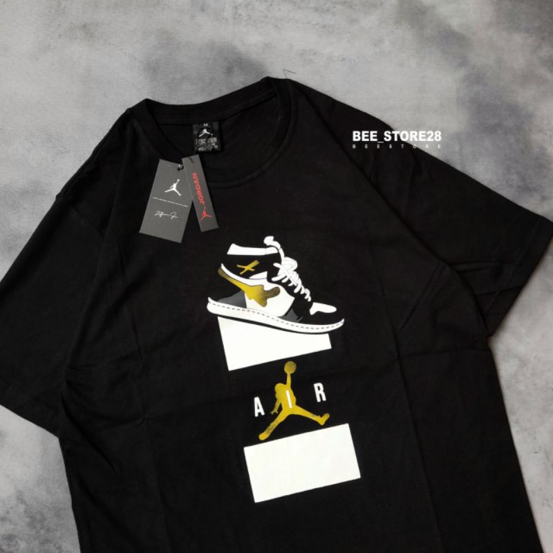 KAOS T-SHIRT AIR JORDAN SHOES FULLTAG&amp;LEBEL