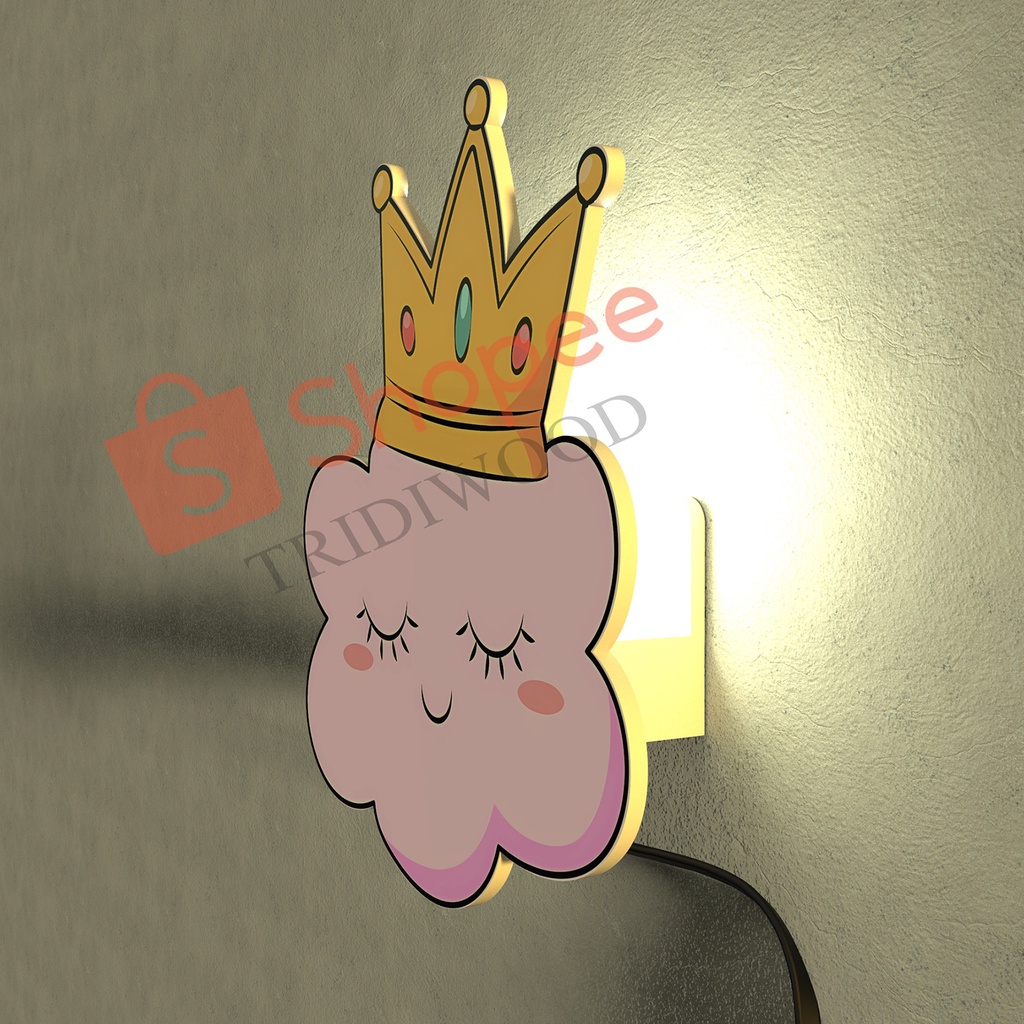 LAMPU TIDUR / HIASAN DINDING AWAN / LAMPU KAMAR