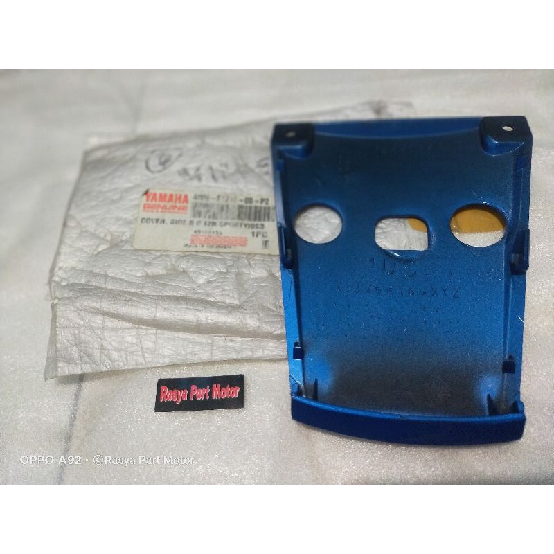 cover tail pad sambungan body fizr f1zr original biru bc3