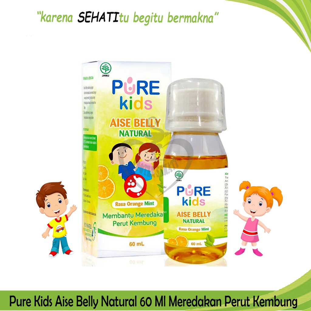 Pure Kids Aise Belly Minyak Meredakan Perut Kembung Anak Purekids