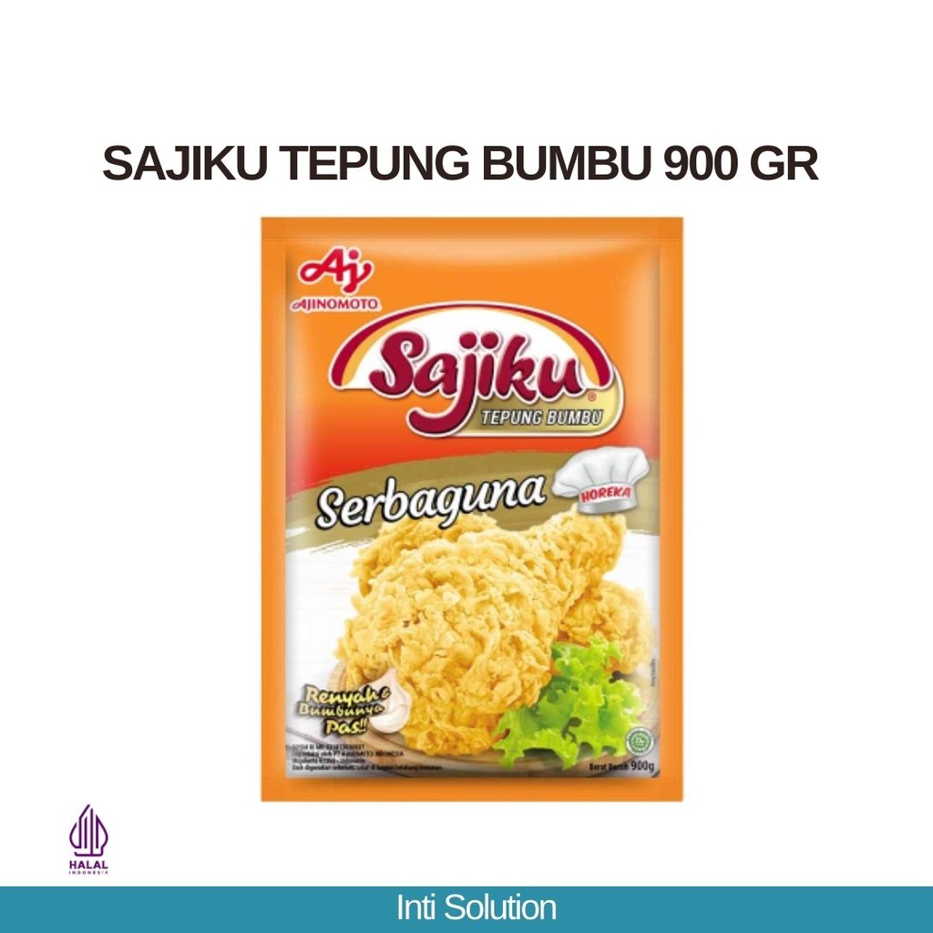 

Sajiku Tepung Bumbu Serbaguna 900 gram / Tepung Crispy