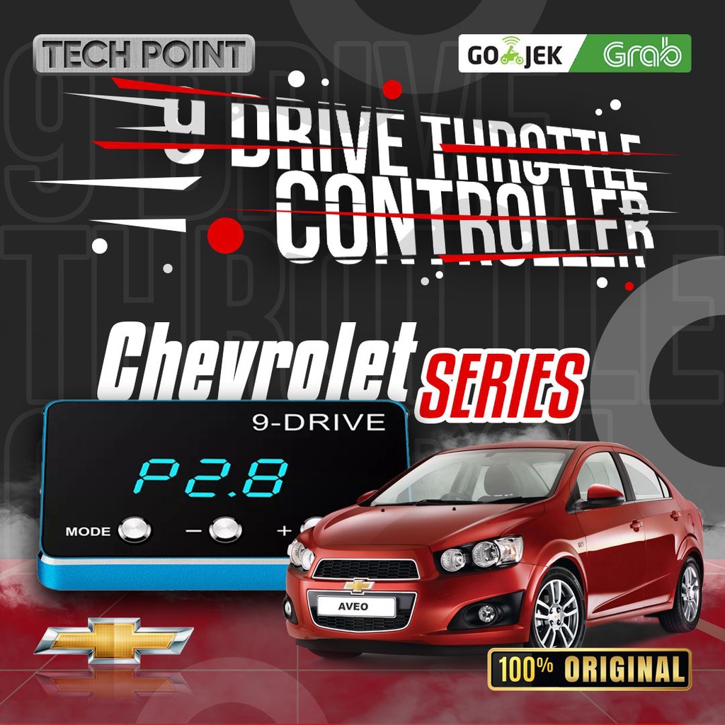 9 Drive Chevrolet Aveo Sonic Throttle Controller Remap