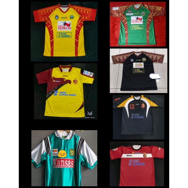 Jersey Sriwijaya FC 2007/Jersey SFC 2006/2007/Jersey SFC 2007/Jersey SFC Retro/Jersey Sriwijaya FC R