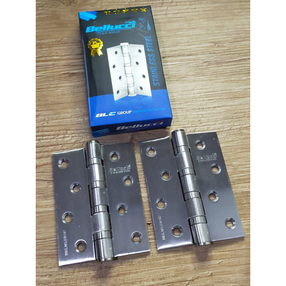 Bellucci Engsel Pintu 3" 4" 5" Inch Engsel Tebal SMN