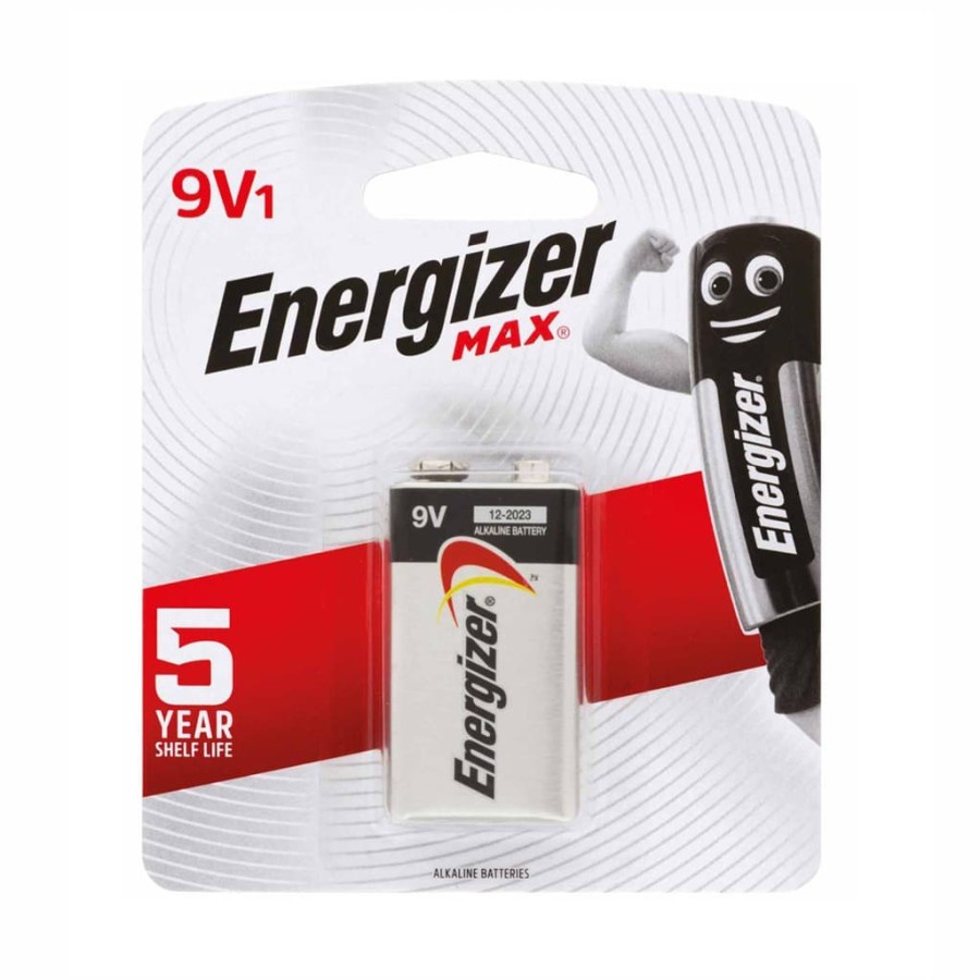 Baterai Energizer MAX 9V Kotak 6LF22 Battery Alkaline 9 V 9 Volt 9V1