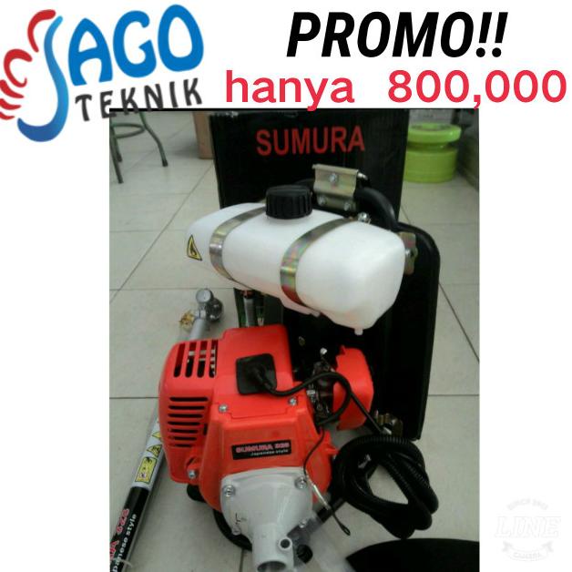 

PROMO Brush Cutter Mesin Potong Rumput Murah Pakai BENSIN 2 TAK HRG DISKON