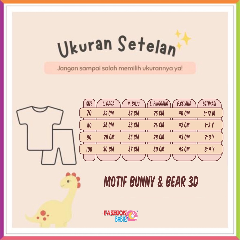 3D SETELAN SWEATER RAJUT ANAK UNISEX IMPORT 3D MOTIF BEAR &amp; BUNNY GIRL ❤ FashionBabies ❤