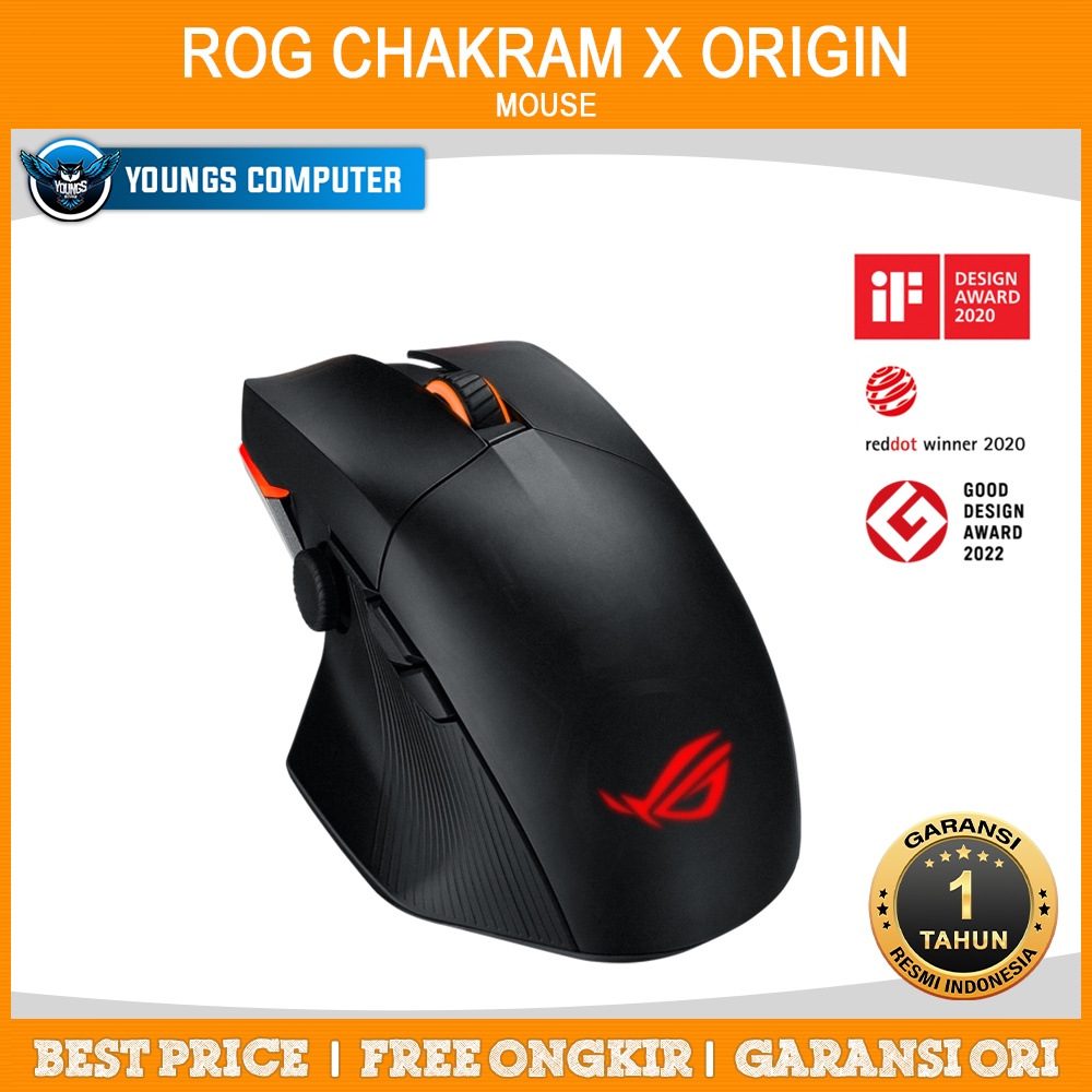 MOUSE ASUS ROG CHAKRAM X ORIGIN | Wireless Gaming Mouse