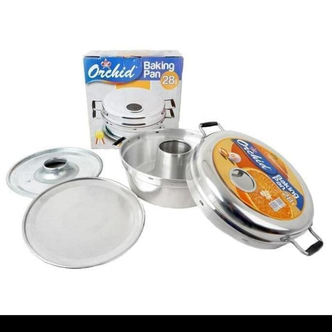 ------] Baking Pan Orchid 28 cm ( 8 Telor )