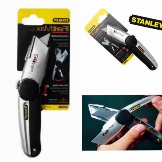 

Stanley Pisau Cutter FatMax 10-777 Locking Retracable Utility Knife MURAH