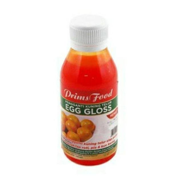 

Ready stock] EGG GLOSS Prims Food 140ml (Pengganti Kuning Telur) Pengkilap Kue