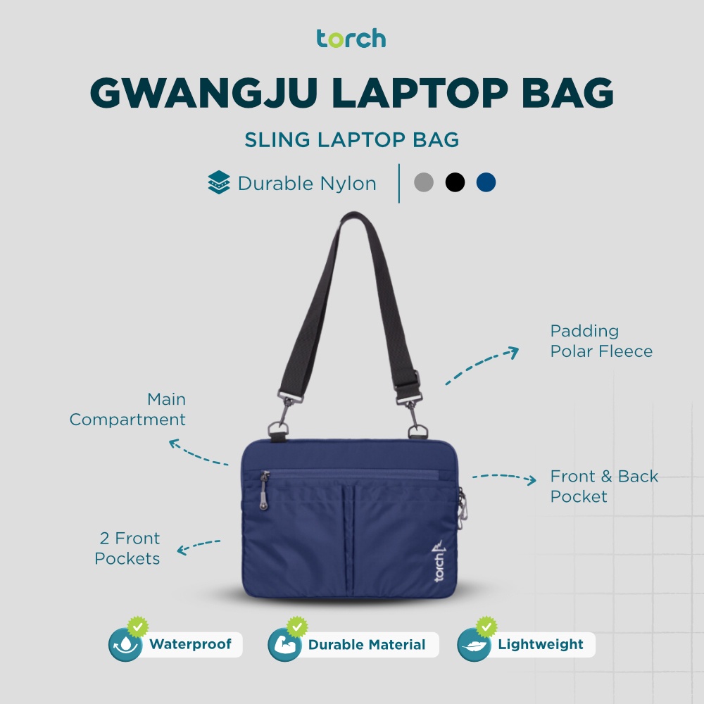 TORCH Sling Bag Laptop Bag - Gwangju