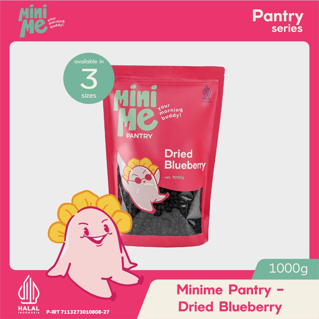 

MINIME Pantry - Dried Blueberry 1kg