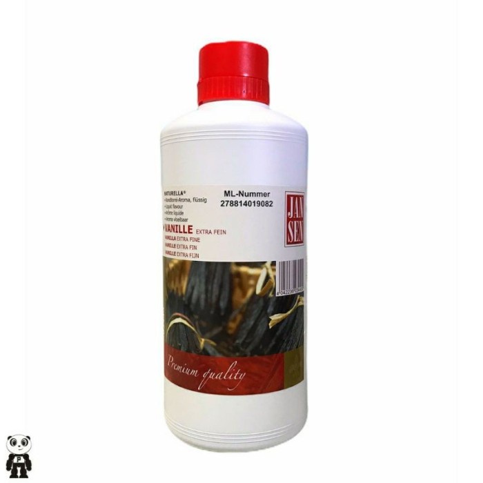 

[Ready-Stock] Jansen Vanilla Extract Halal 1 KG / VANILA EKSTRAK VANILI