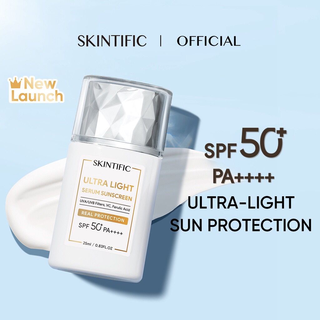 SKINTIFIC Sunscreen Ultra Light Serum SPF50 PA++++ 25ml