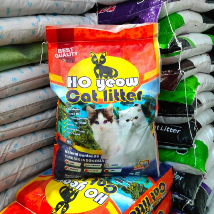 Grab Gojek Pasir Kucing Ho Yeow Cat Litter 25lt Pasir Gumpal Kucing