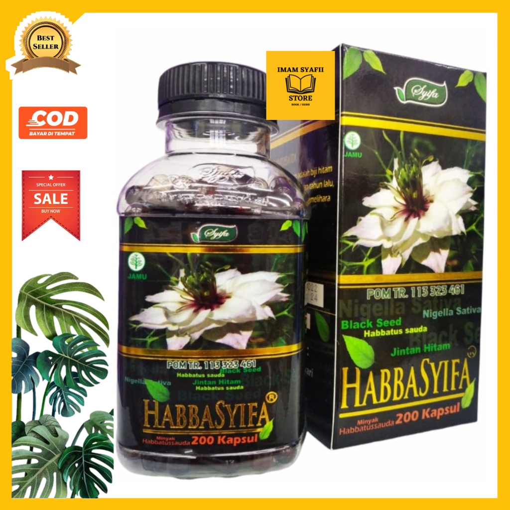 

Habbasyifa 200 kapsul Minyak Habbatusauda