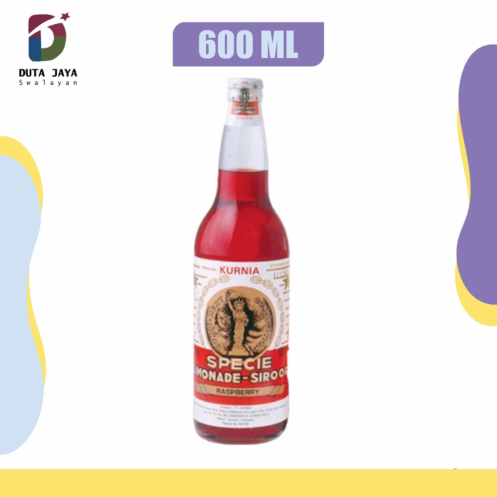 Sirup Kurnia Rasa Raspberry Syrup 600 ML