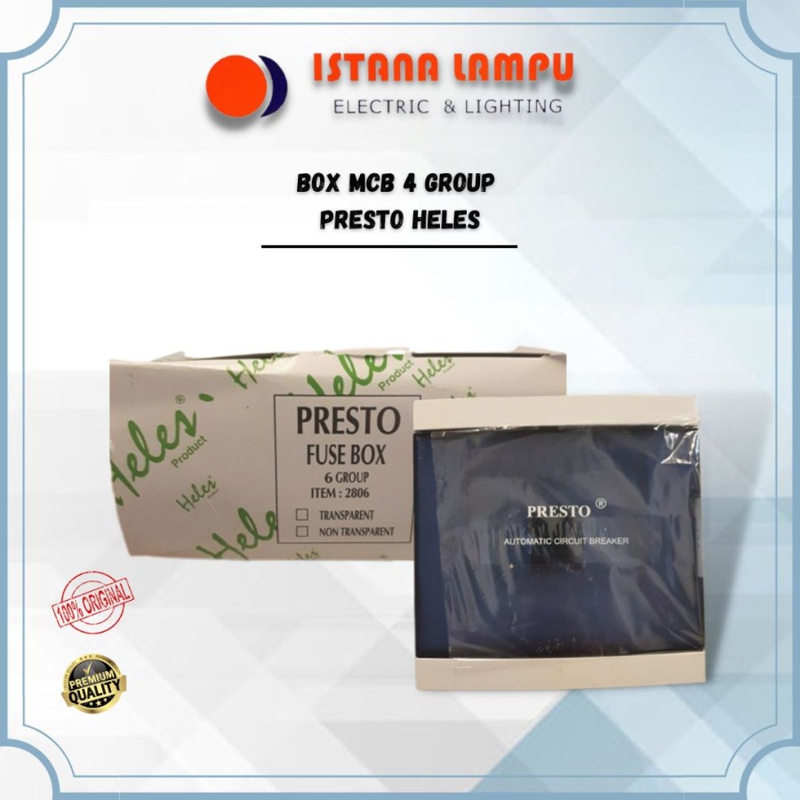 Box MCB 6 Group Presto Heles