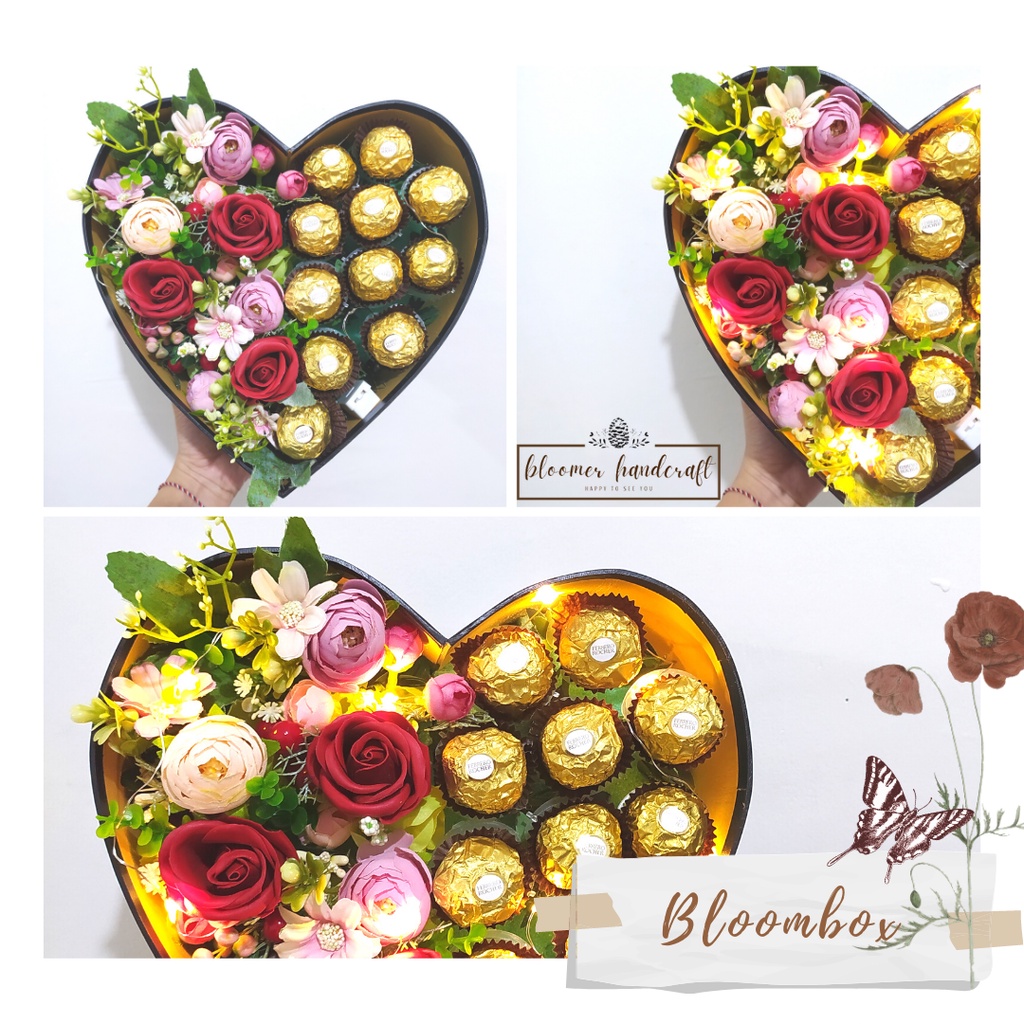 

Magical Love Bloom Box Ferrero Rocher / Bloom Box Unik & Romantis / Bloom Box Nyala / Aesthetic