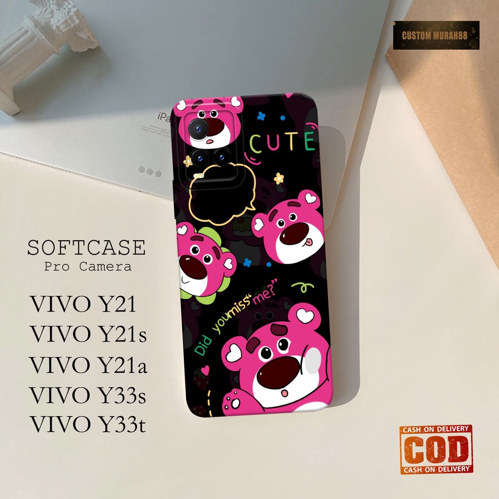 Case Hp Vivo Y21 / Y21s / Y21a / Y33s / Y33t Terbaru - Fashion Case KARTUN - Casing Hp Vivo Y21/Vivo
